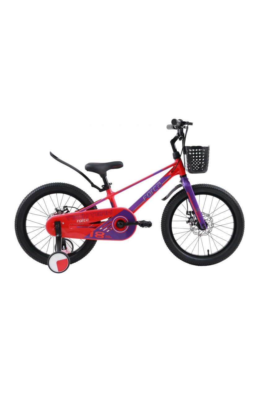 Детский велосипед TECH TEAM Forca 16' red (магниевый сплав) NN012549