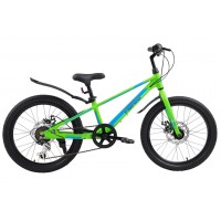 Детский велосипед TECH TEAM Forca 20' green/blue (магниевый сплав) NN012559