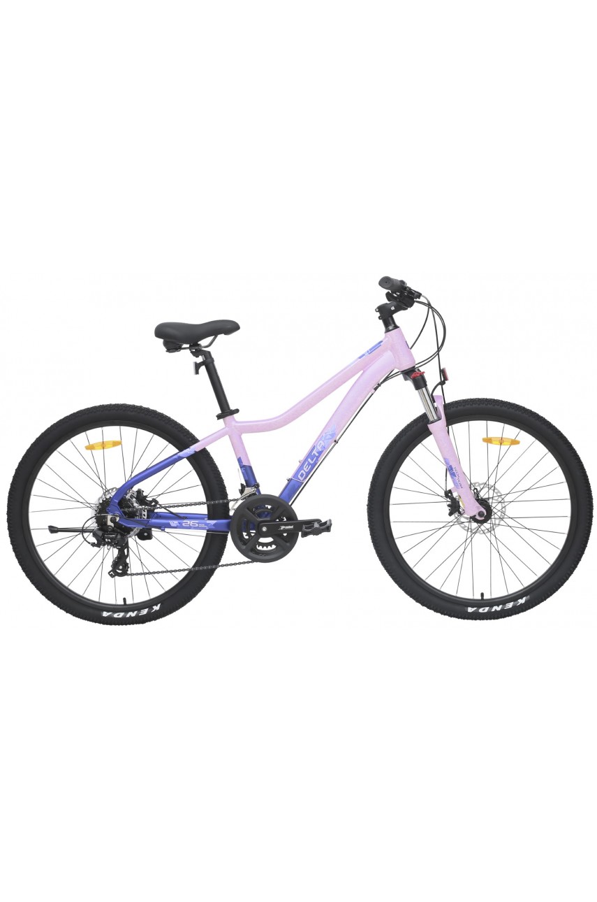 Велосипед TECH TEAM Delta 26'х14' розовый 2024 (алюминий) NN012628