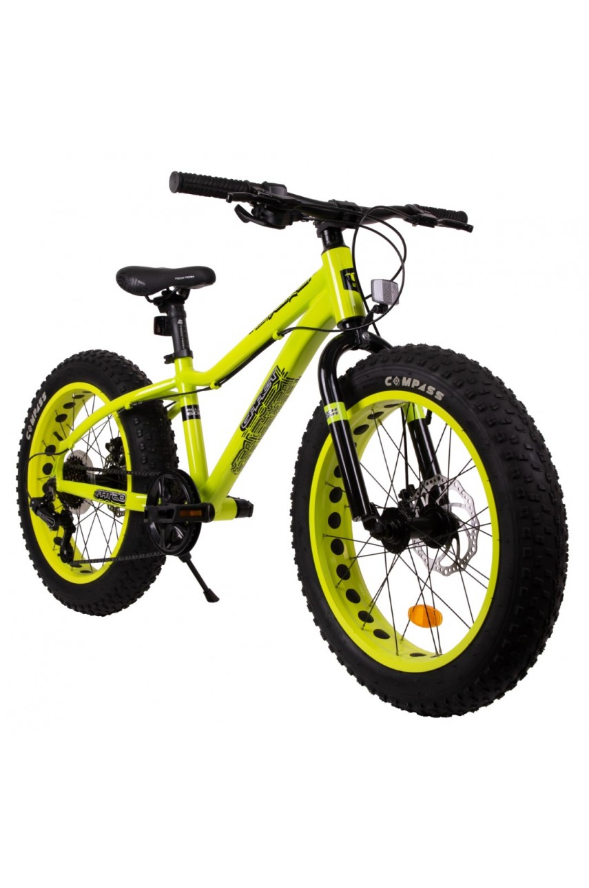Велосипед TECH TEAM GARET 24'х14' желтый 2024 NN012641