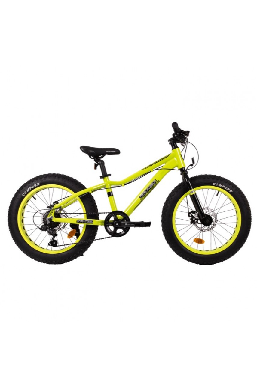 Велосипед TECH TEAM GARET 24'х14' желтый 2024 NN012641