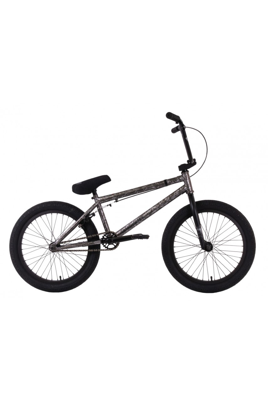 Велосипед BMX TECH TEAM GRASSHOPPER 20'х20,8' серый 2024 NN012695