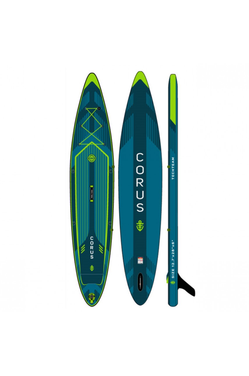 Сапборд TECH TEAM Corus Blue/Синий 383x76x15 см NN013842