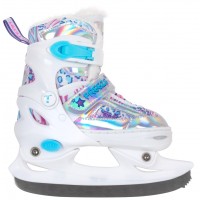Детские раздвижные коньки TECH TEAM Freeze white/белый р.31-34 S NN015005