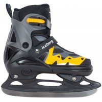 Детские раздвижные коньки TECH TEAM Iceberg yellow р.S (31-34) NN015359