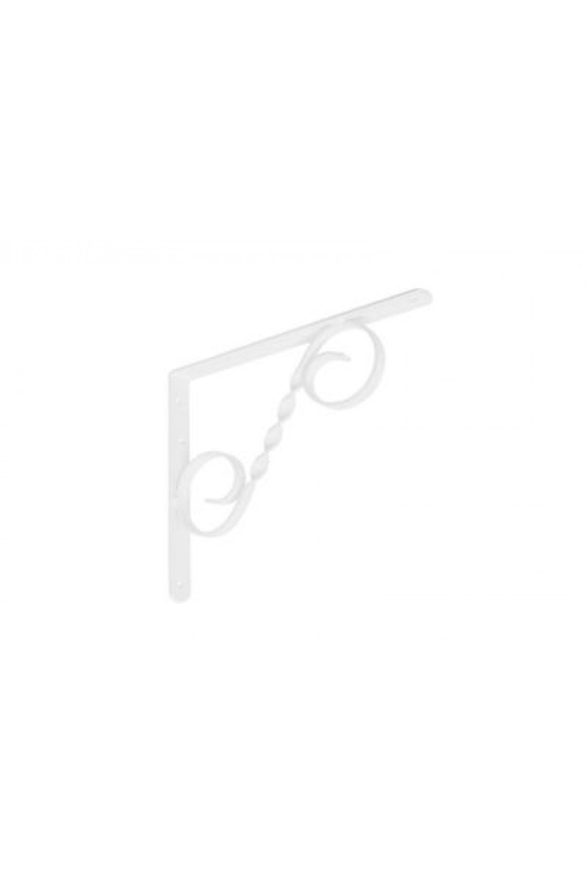 Кронштейн фигурный Домарт мод.3 (250*200) белый (10) НОВИНКА