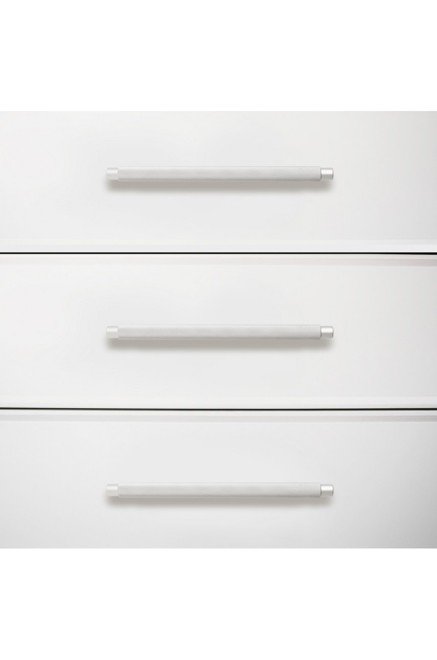 StahlBuro AP2308-128 2шт., W матовый белый хром. Ручка-скоба мебельная (15, 150)