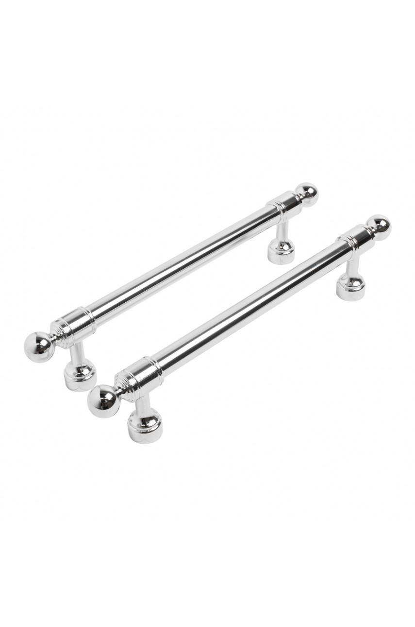 StahlBuro AP2306-128 2шт., CP хром. Ручка-скоба мебельная (15, 150)