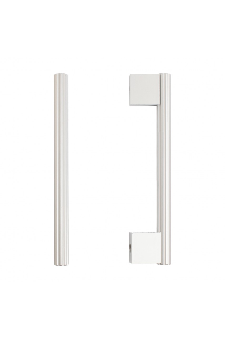 StahlBuro AP2313-128 2шт., W матовый белый хром. Ручка-скоба мебельная (15, 150)