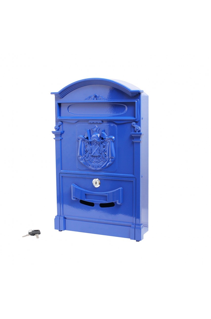 Ящик почтовый АЛЛЮР №4010 синий (5)