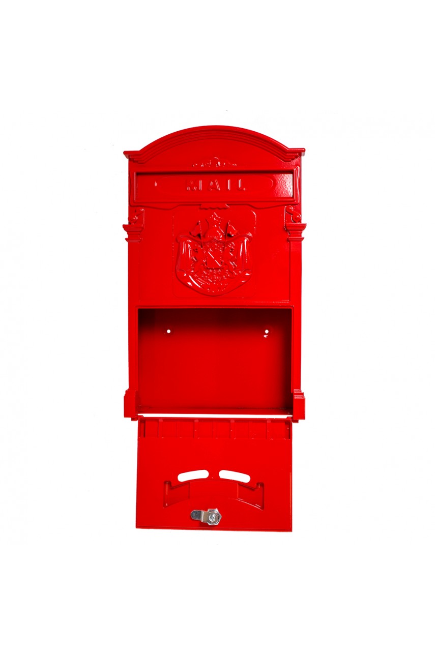 Ящик почтовый АЛЛЮР №4010 красный (5)