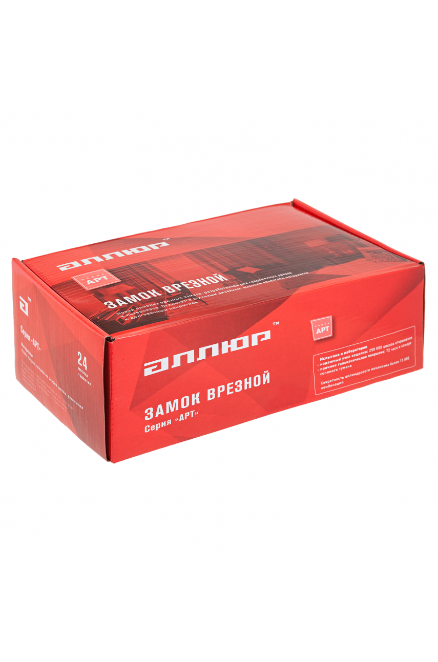АЛЛЮР АРТ ЗВ4-70.09 CP хром Замок врезной с/руч НОВИНКА