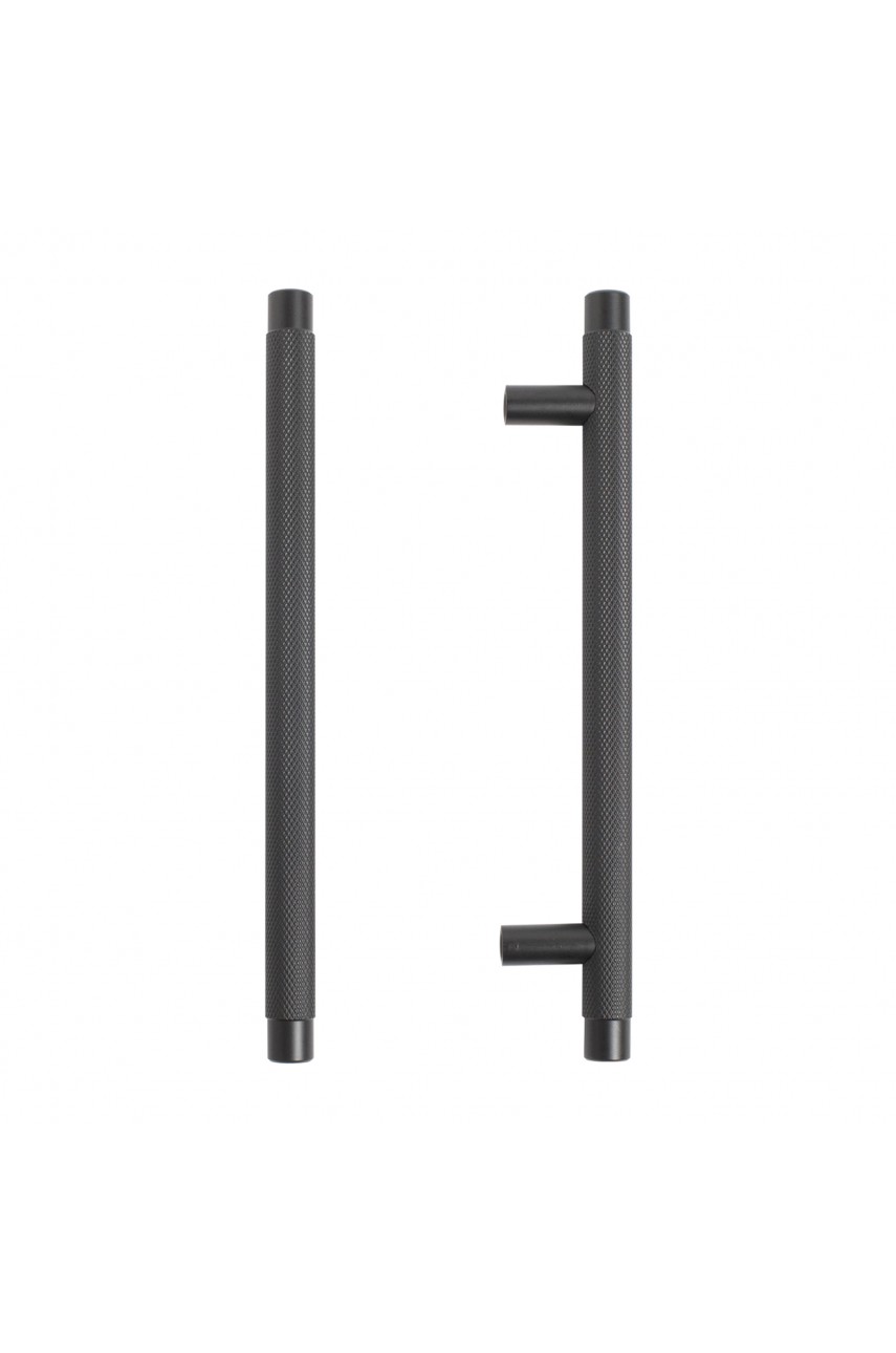 StahlBuro AP2308-128 2шт., BL матовый черный. Ручка-скоба мебельная (15, 150)