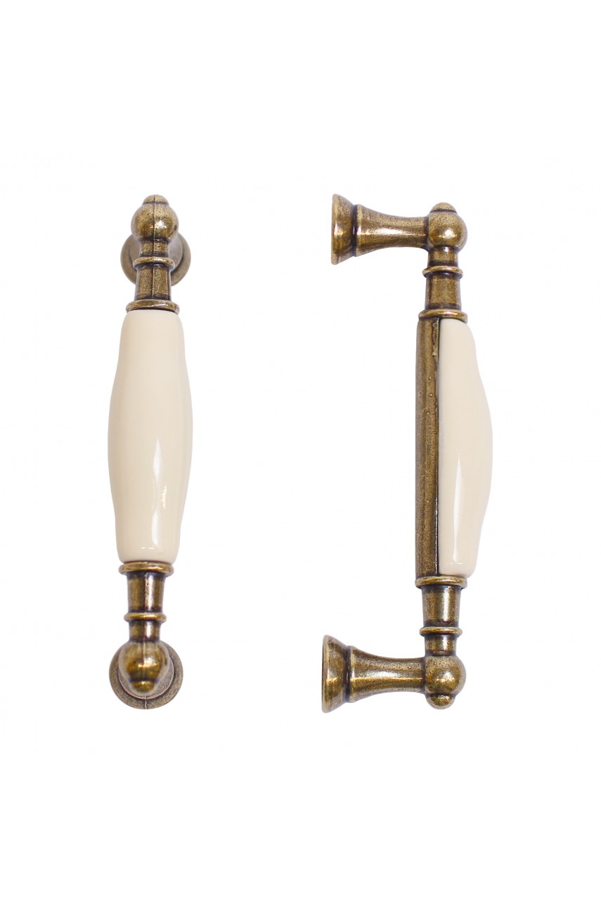 StahlBuro C2499-96 2шт., AB состаренная бронза. Ручка-скоба мебельная (15, 150)