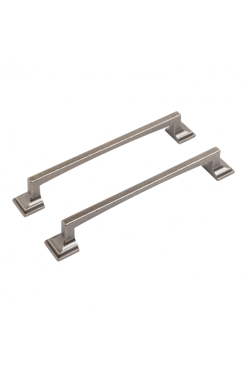 StahlBuro C2526-96 2шт., AS состаренное серебро. Ручка-скоба мебельная (20, 200)