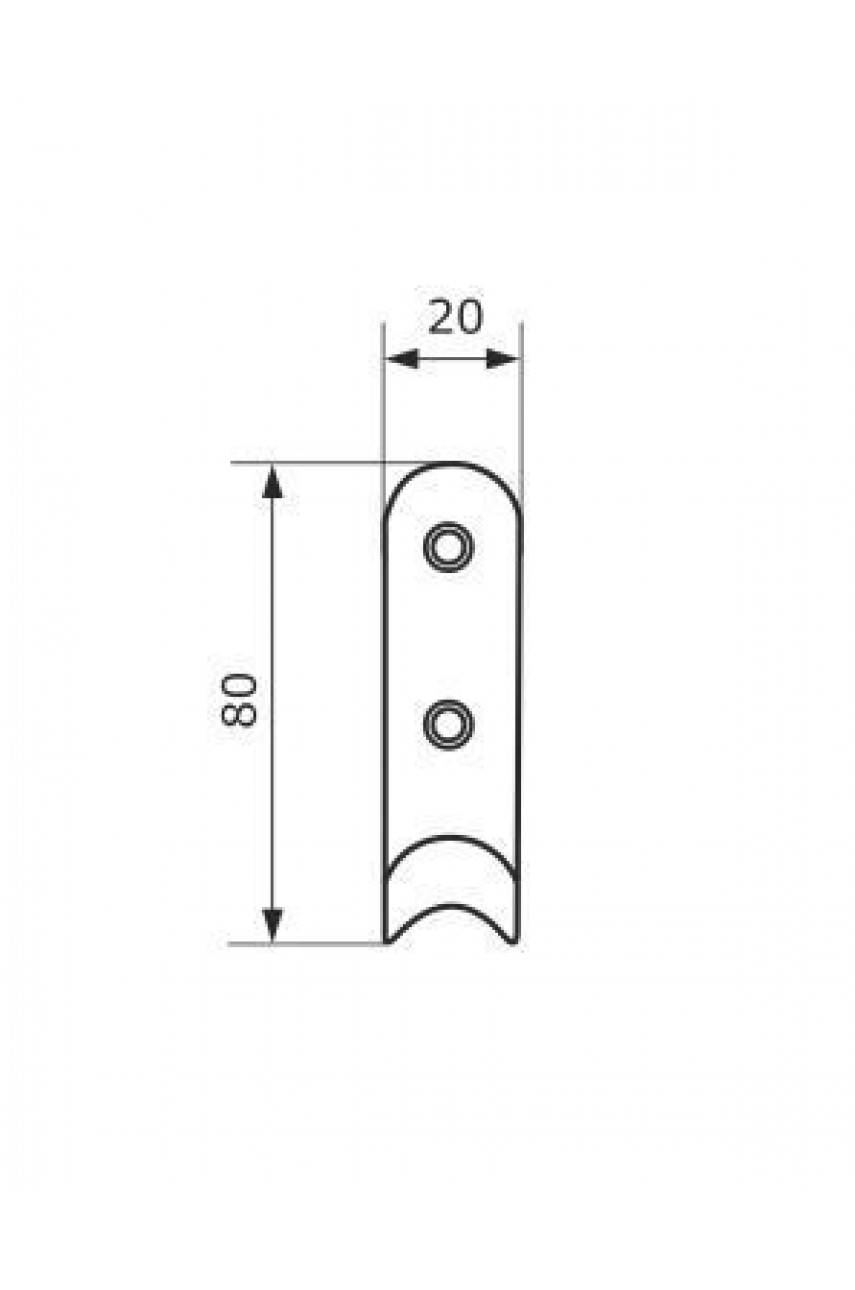 Домарт крючок-вешалка 1-рожковый медь антик (50)