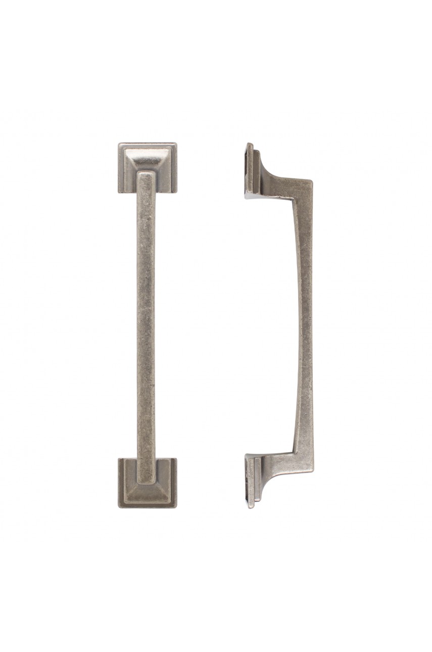StahlBuro C2526-128 2шт., AS состаренное серебро. Ручка-скоба мебельная (20, 200)