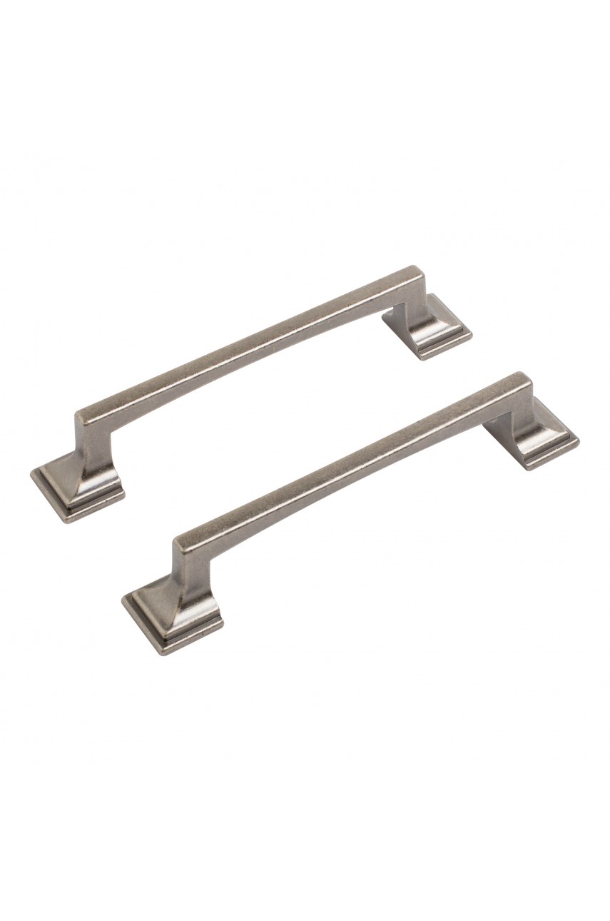 StahlBuro C2526-128 2шт., AS состаренное серебро. Ручка-скоба мебельная (20, 200)