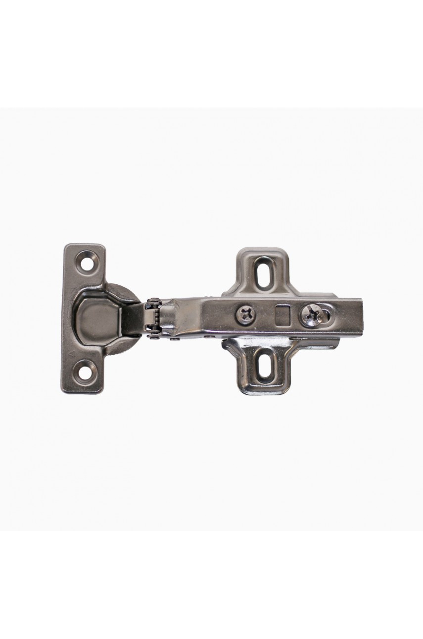 StahlBuro D26 Clip-on 2 шт., черная. Мини петля мебельная полунакладная с доводчиком (50)
