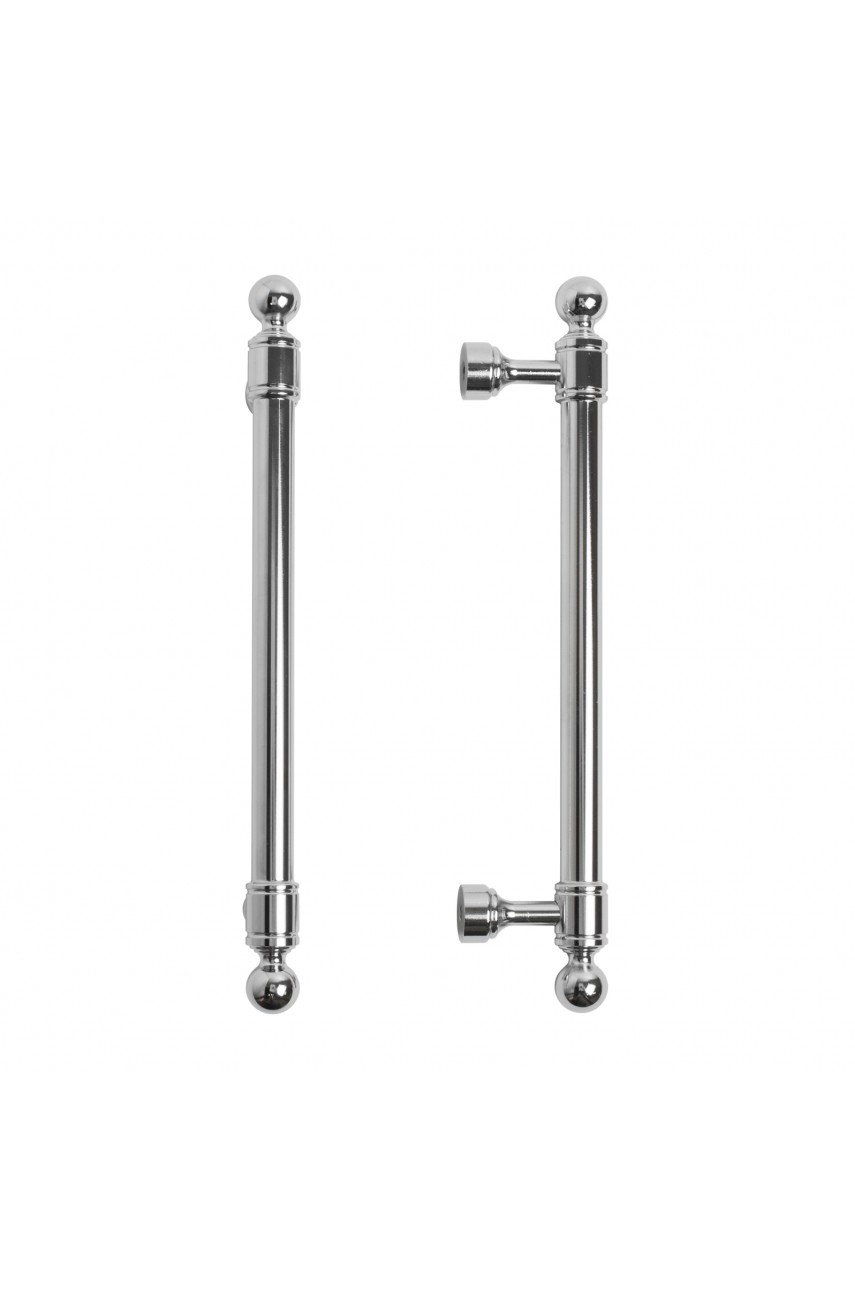 StahlBuro AP2306-128 2шт., CP хром. Ручка-скоба мебельная (15, 150)