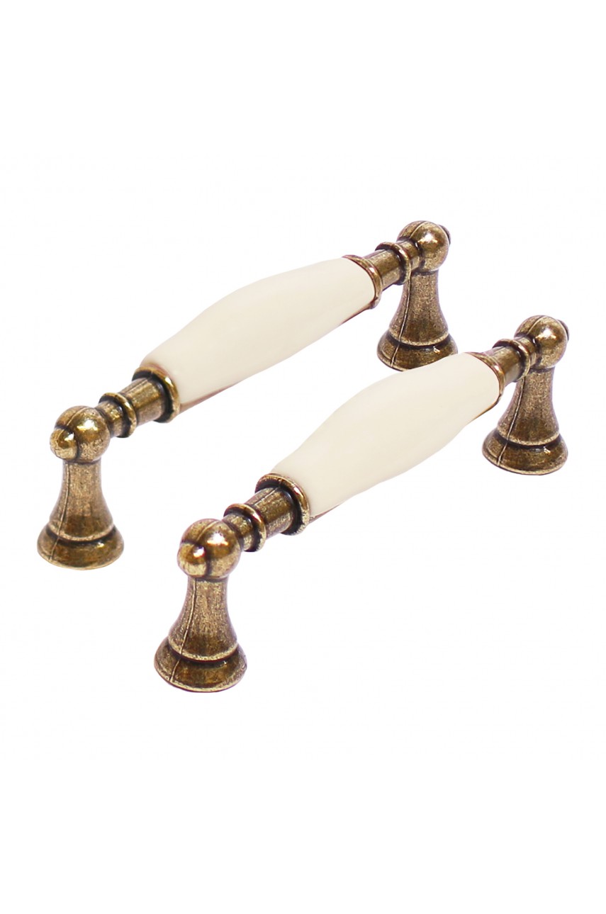 StahlBuro C2499-96 2шт., AB состаренная бронза. Ручка-скоба мебельная (15, 150)