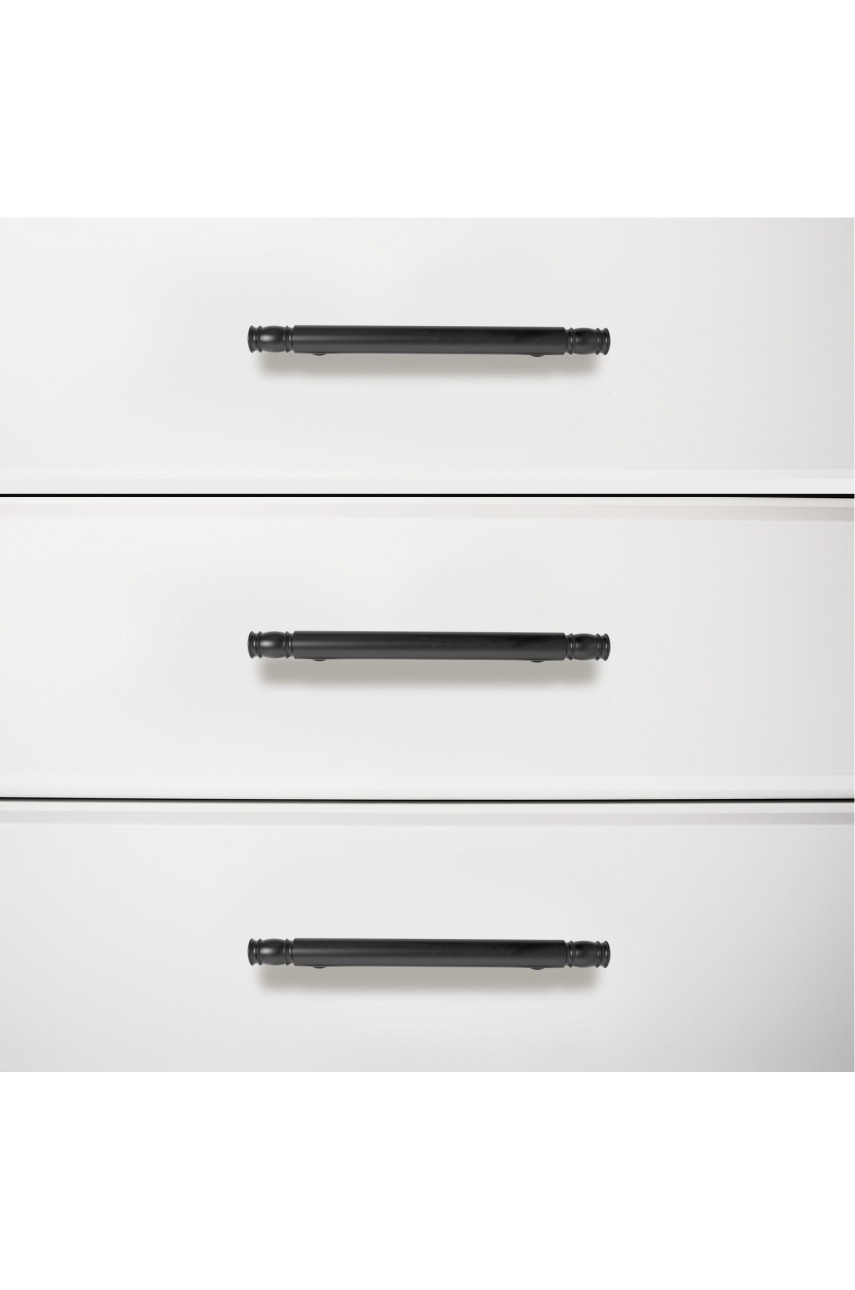 StahlBuro AP2311-96 2шт., BL матовый черный. Ручка-скоба мебельная (20, 200)
