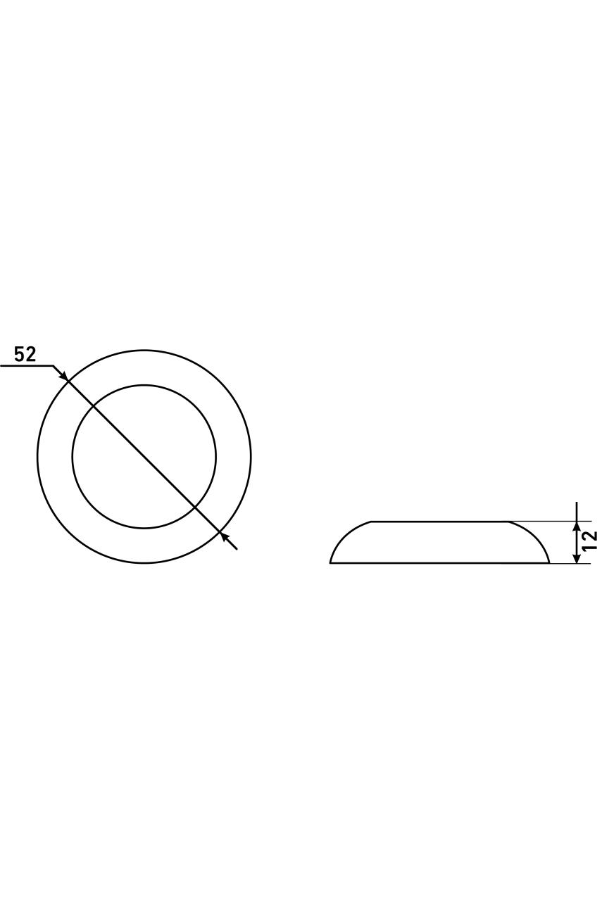 Накладка для ц/м АЛЛЮР АРТ ET-R1 SN(3282) мат.никель