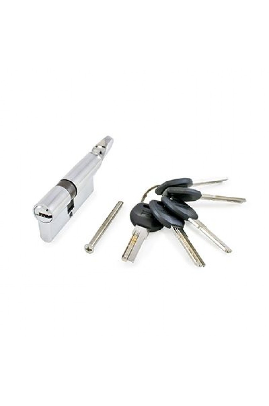 АЛЛЮР HD FG 70-5К CP[25x10x35G] хром перф.кл/верт Цилиндровый механизм