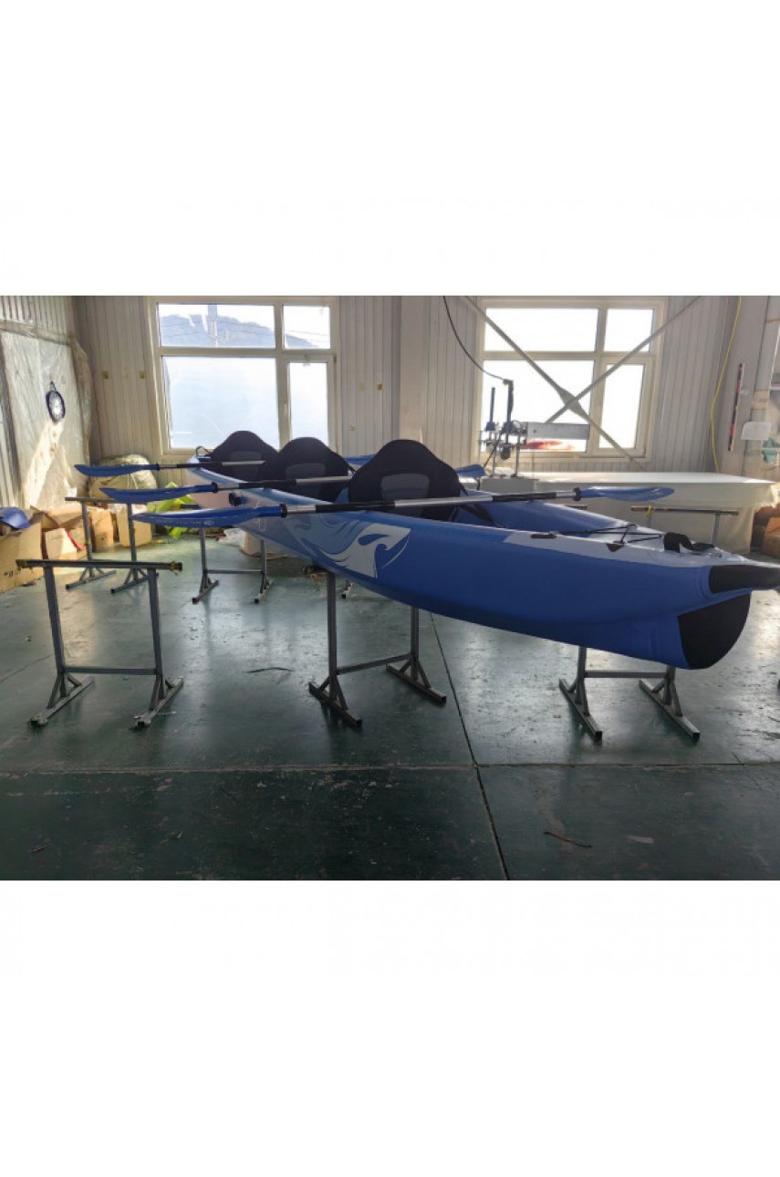Надувной каяк трехместный Blau See Whale-3 Премиум
