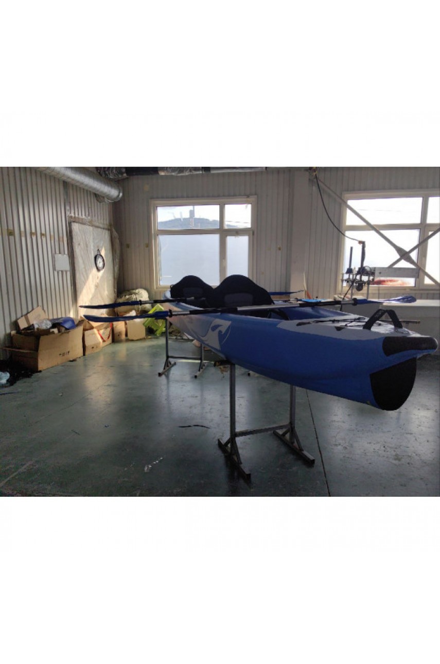Надувной каяк двухместный Blau See Whale-2 Премиум
