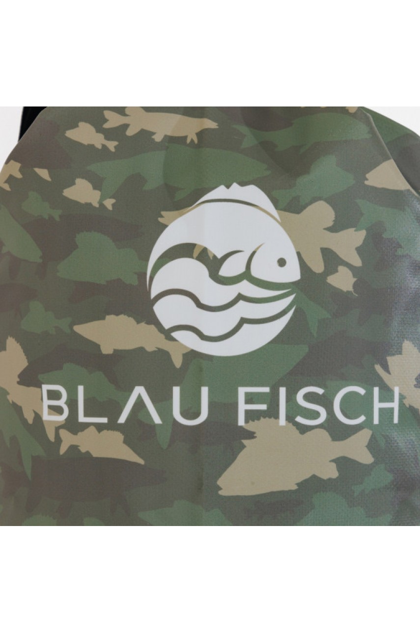 Гермоупаковка 80 л с лямкой Blau See Fish