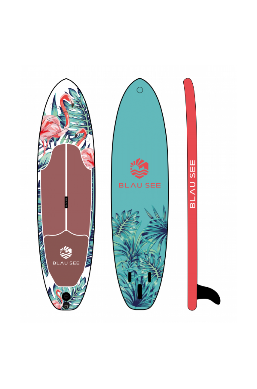 Надувной Sup-board Blau See Flamingo 10,6