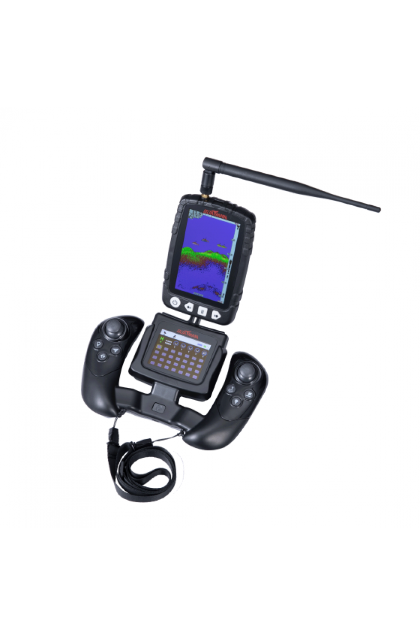 Прикормочный кораблик Boatman Leader Pro Black