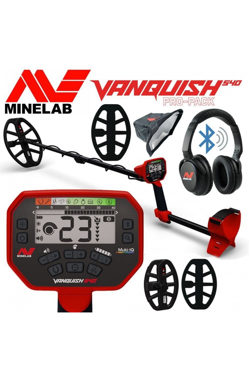 Металлодетектор Minelab VANQUISH 540 Pro-Pack модель 3820-0004 от Minelab