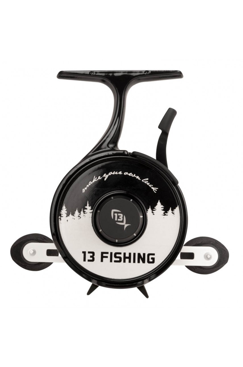 Катушка 13 FISHING FreeFall Carbon - Inline Ice Fishing Reel - Northwoods Edition - LH