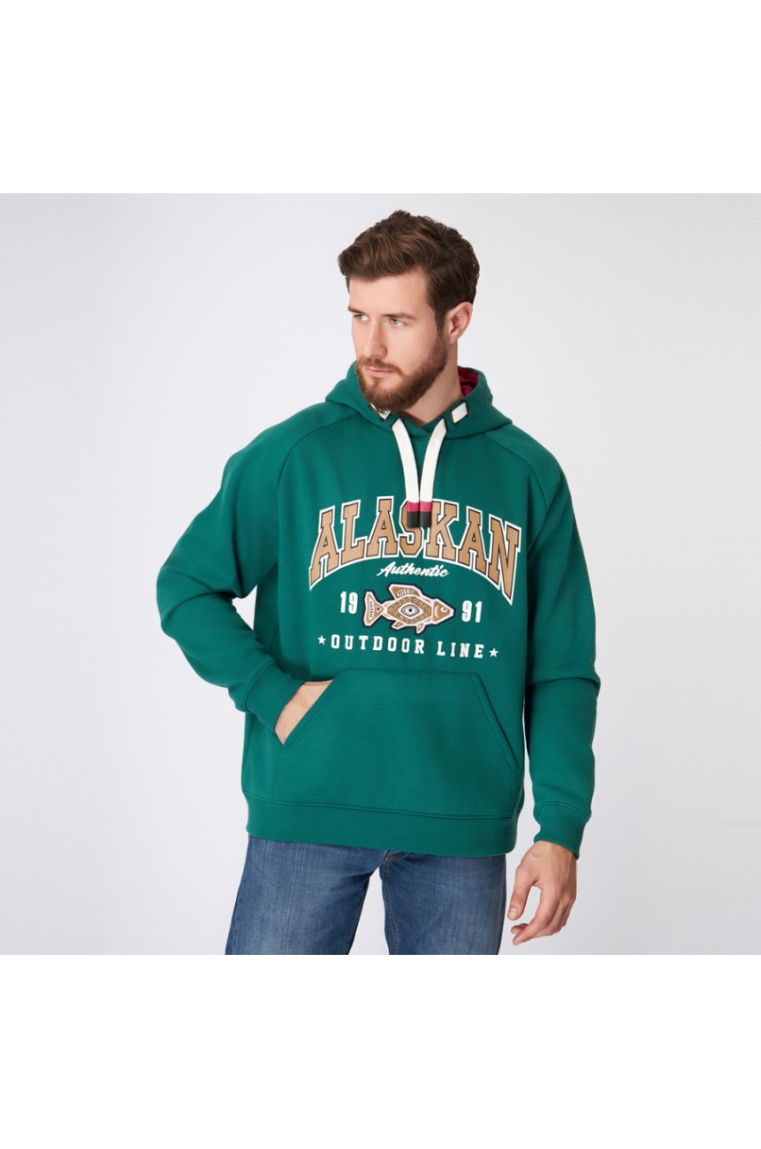 Толстовка Alaskan Promo Hoodie Green XL