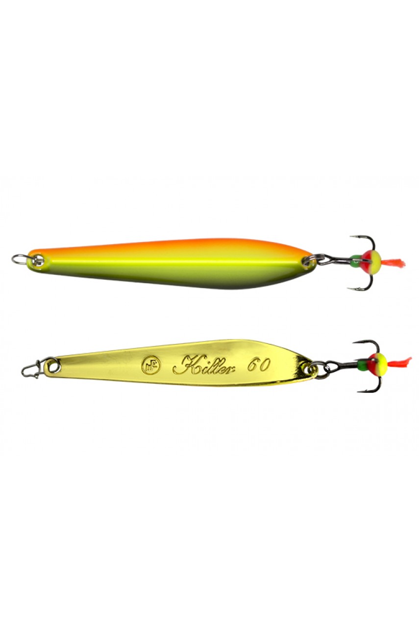 Блесна вертикальная ECOPRO Killer, 90мм, 15г,  SBF