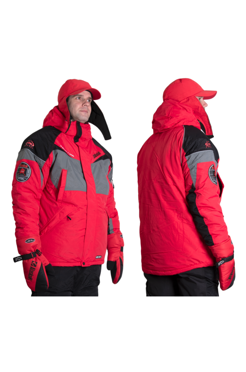 Куртка зимняя Alaskan DAKOTA красная 3XL
