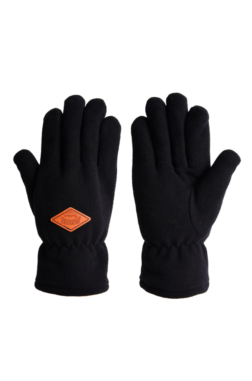 Перчатки Alaskan флисовые XL черные (AG111752-XL)