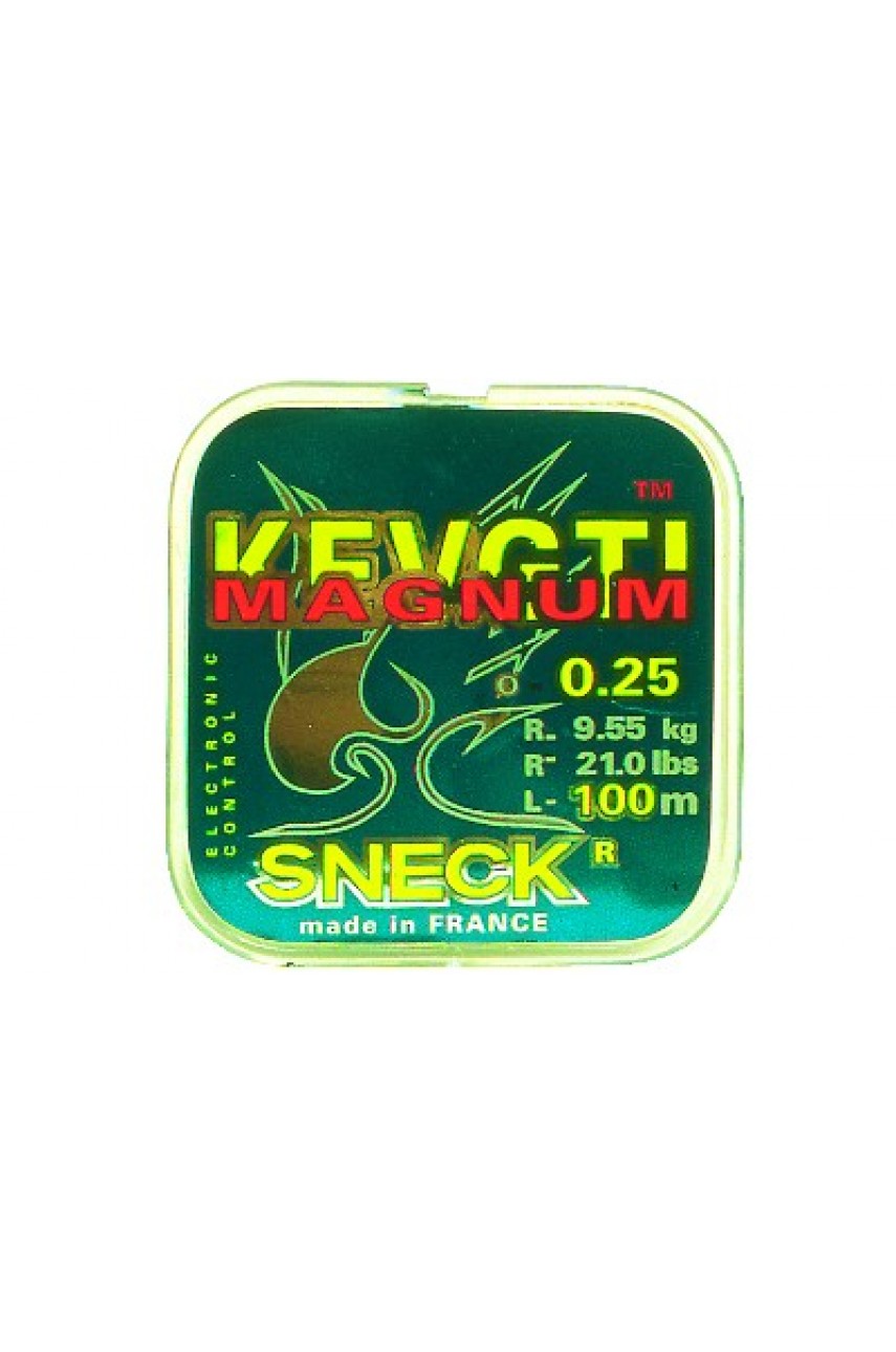 Леска моно. Sneck Magnum LightGreen, 0,16mm, 100m