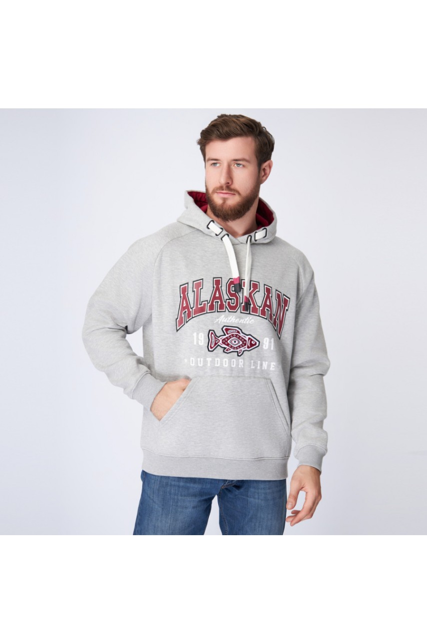 Толстовка Alaskan Promo Hoodie Gray XXXL