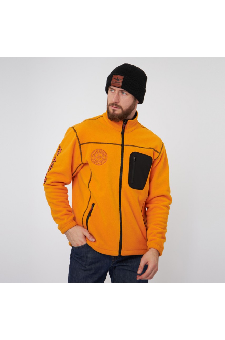 Куртка флисовая Alaskan NorthWind желтый  XL