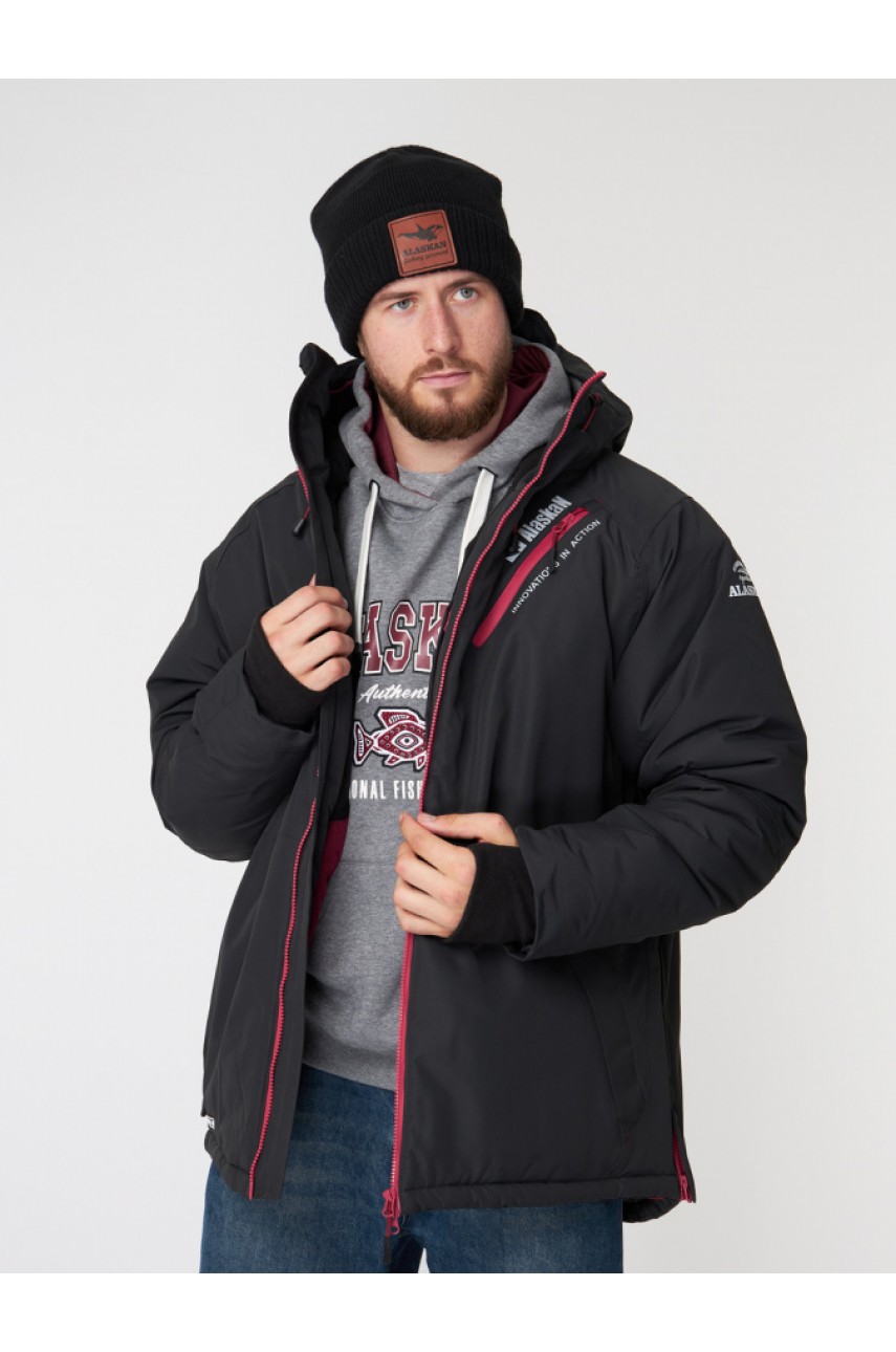 Куртка зимняя Alaskan APACHE тем.серая XXL