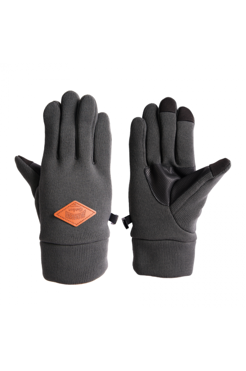 Перчатки Alaskan с флис.подклад. L серые (AG18508-L)