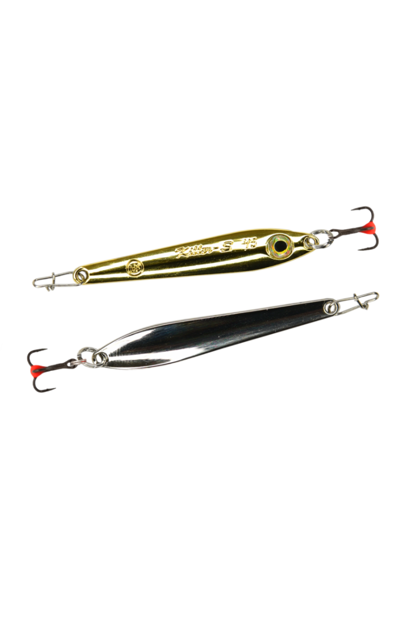 Блесна вертикальная ECOPRO Killer -S, 45мм, 2,5г, S/G