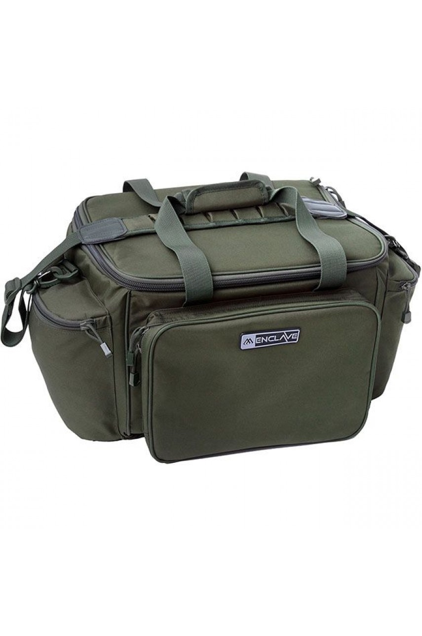 Сумка для рыболовных принадлежностей Mikado ENCLAVE CARRYALL (70 x 40 x 30 см.) зелёная