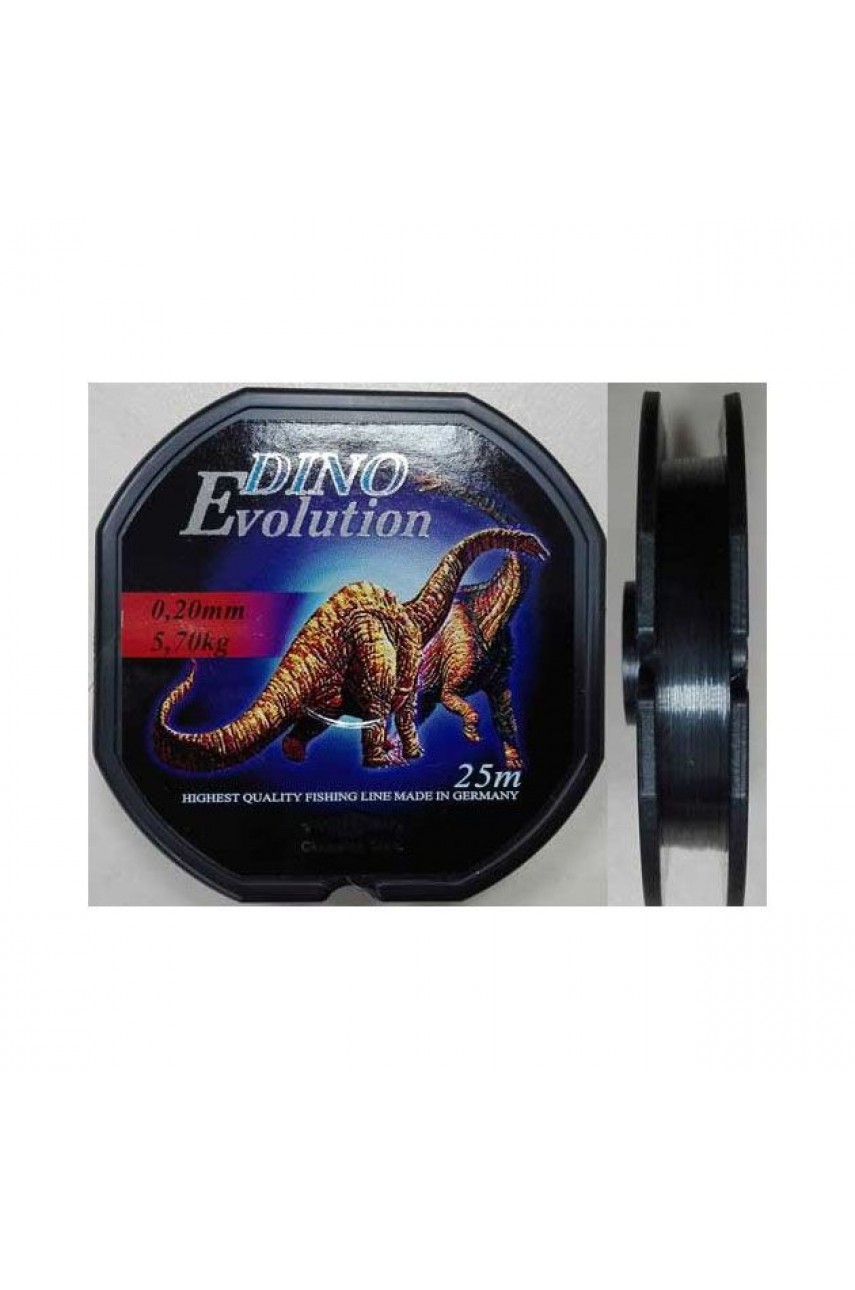 Леска мононить Mikado DINO EVOLUTION 0,14 (25 м) - 3.30 кг.