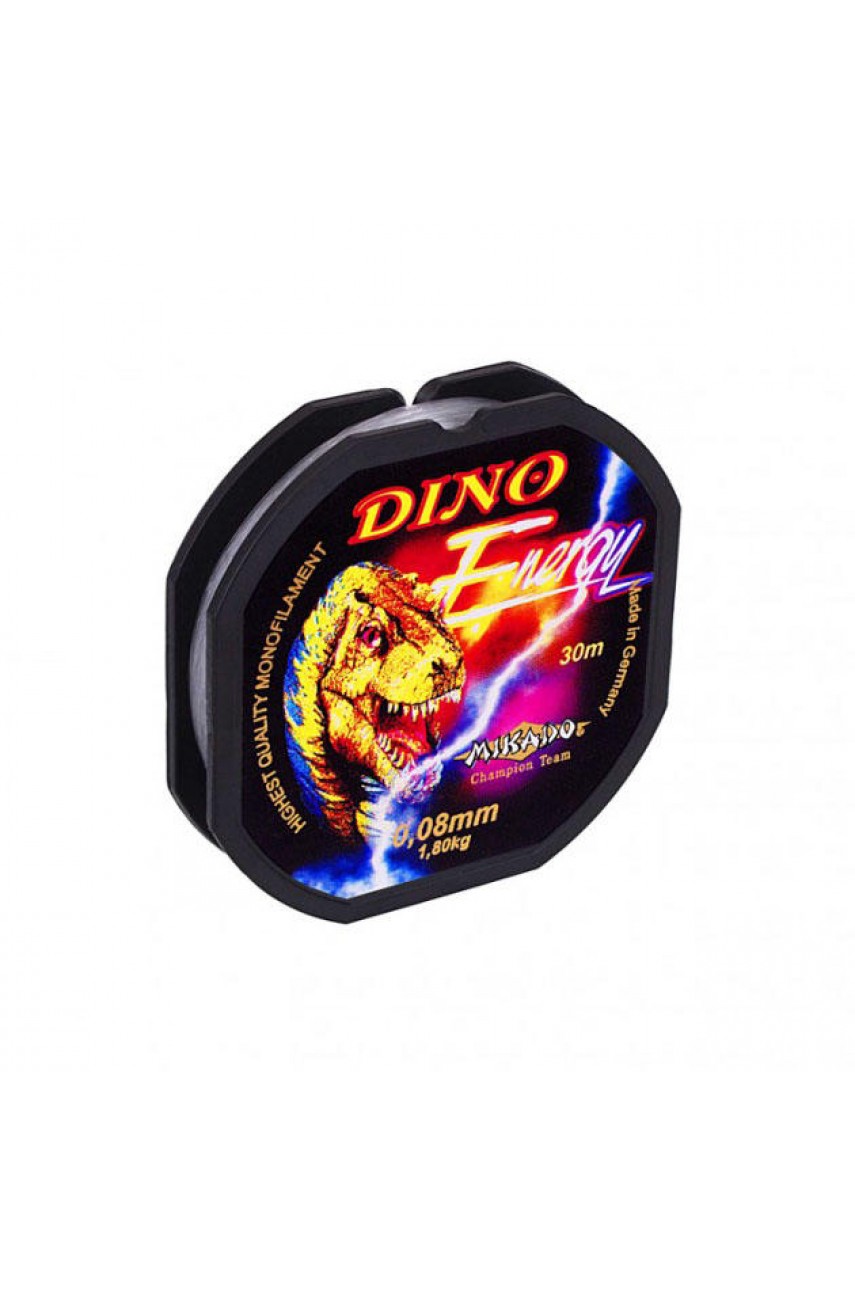 Леска Mikado DINO ENERGY 0,16 (30 м) - 3,70 кг. модель ZGC-016-P от Mikado