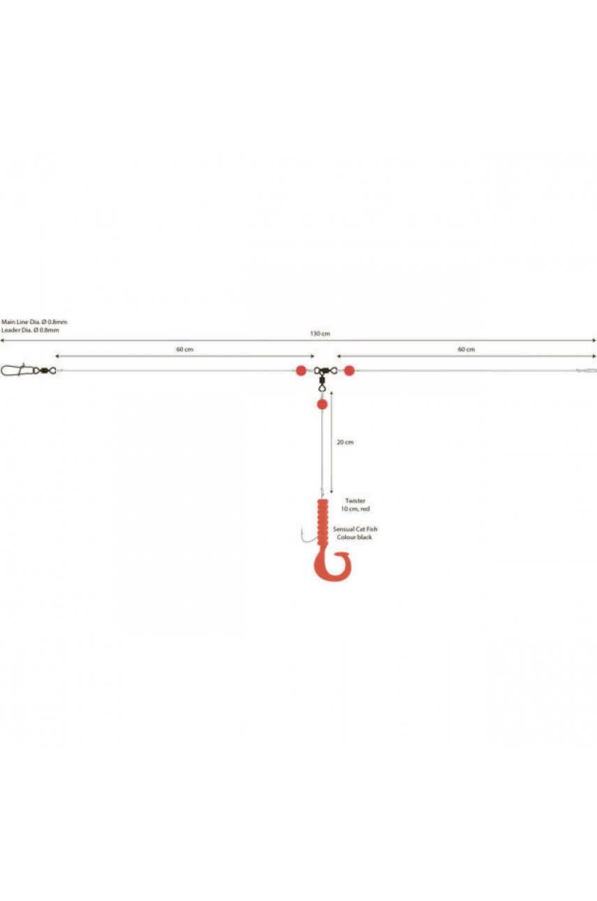 Морская оснастка Mikado Norway Quest 15 модель LNQ-SR15 от Mikado
