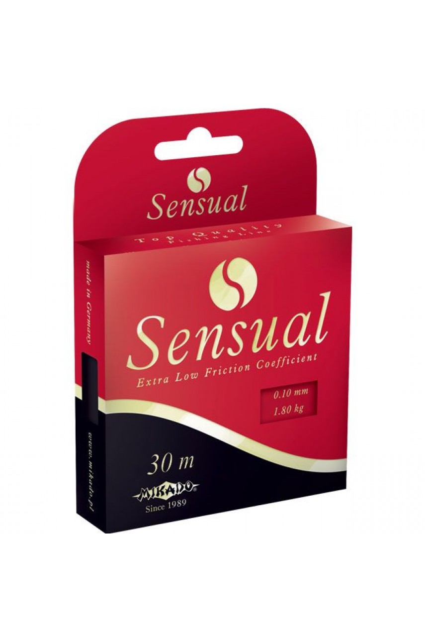 Леска мононить Mikado SENSUAL 0,18 (30 м) - 4.95 кг. модель ZSM-018 от Mikado